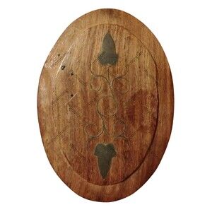 Small Oval Wooden Box